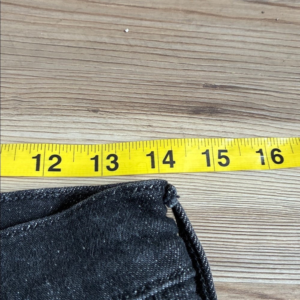 Madewell The Mom Jean Black Stretch denim Women’s Size 28 Straight tapered leg - Picture 9 of 13
